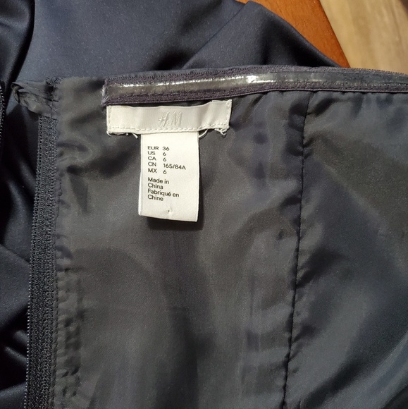 H&M Navy Cocktail Dress - Picture 4 of 6